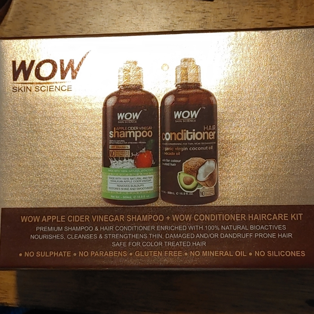 WOW ACV Shampoo & Conditioner